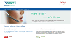 Desktop Screenshot of comec.co.uk
